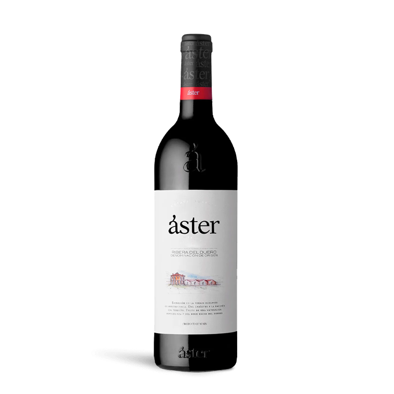Áster Crianza 2020, 1 botella de 75 cl