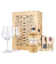 Ginebra Santamanía Reserva caja regalo gin tonic de Destilería de Madrid