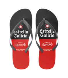 Chanclas de Estrella Galicia