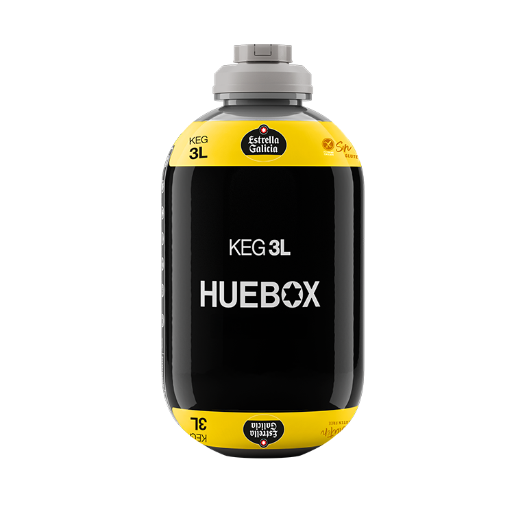 Estrella Galicia Sin Gluten, barril de 3 l