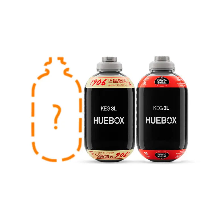 Pack mix barriles Huebox