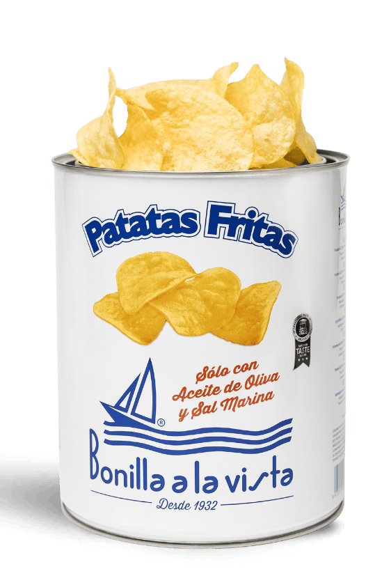Patatas fritas de Bonilla a la Vista, lata de 275 g
