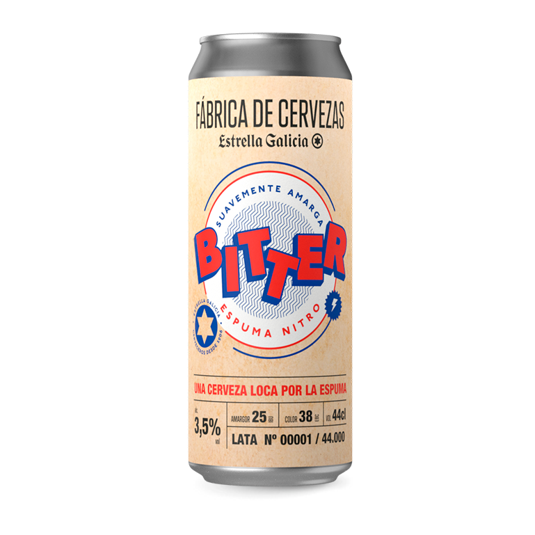 Fábrica de Cervezas Edición Bitter, 4 latas de 44 cl