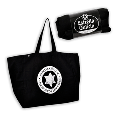 Tote bag negro de Estrella Galicia