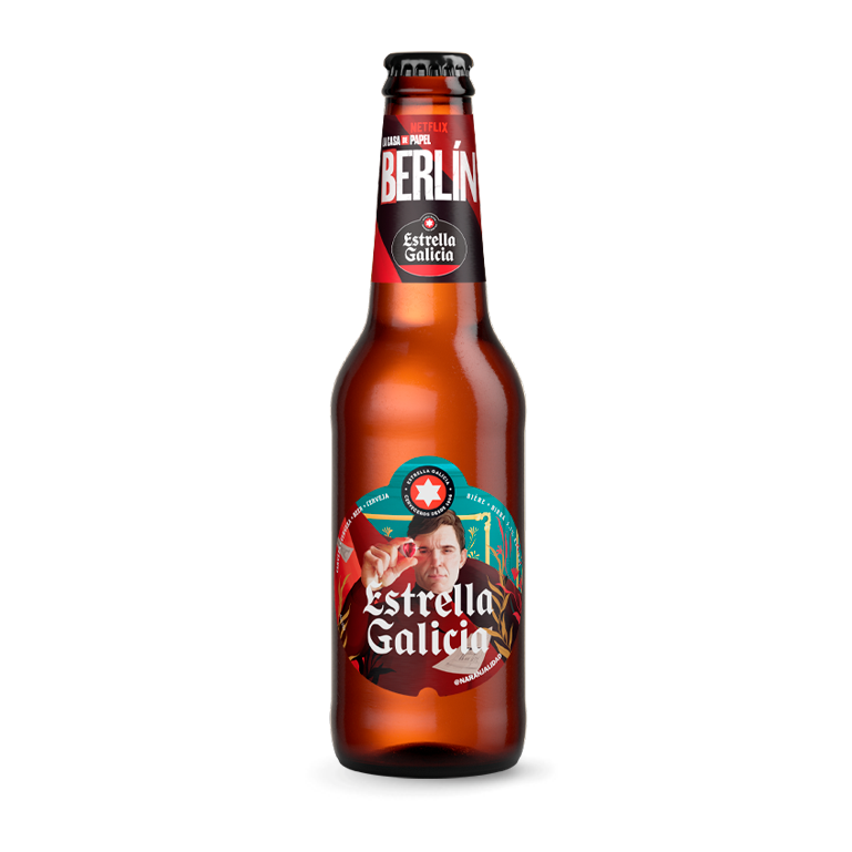 Estrella Galicia Especial Edición Berlín, 24 botellas de 25 cl