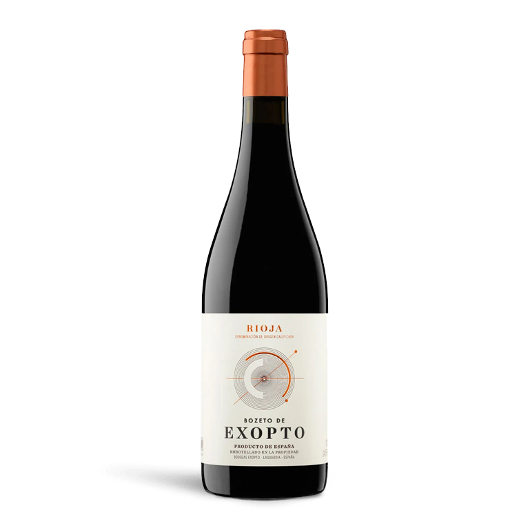 Bozeto de Exopto 2021, 1 botella de 75 cl