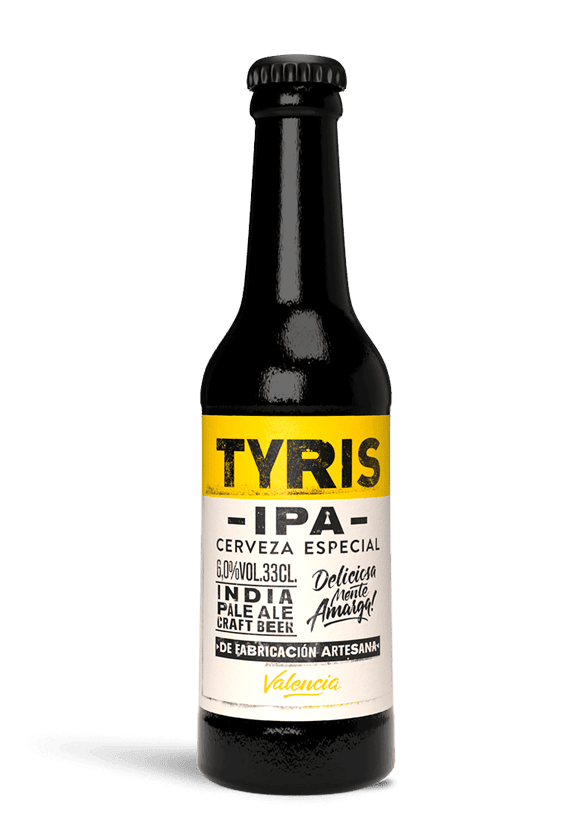 Tyris IPA, 12 botellas de 33 cl