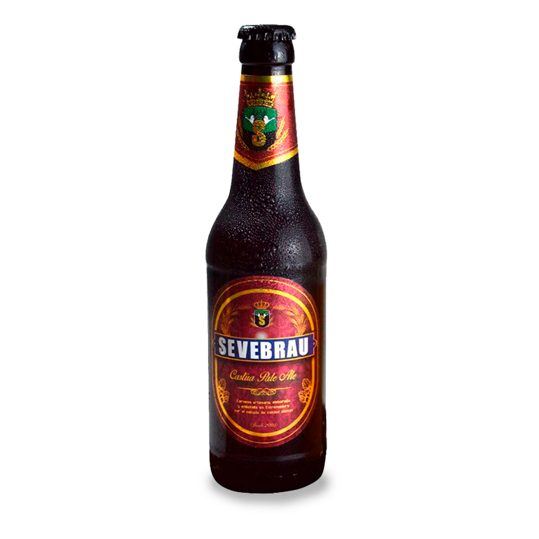 Sevebrau Castúa Pale Ale, 12 botellas de 33 cl