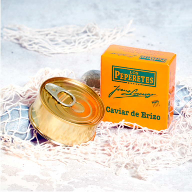 Caviar de erizo de Los Peperetes, lata de 80 g