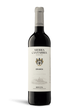 ¿Cómo elaboran el vino tinto Sierra Cantabria Crianza?