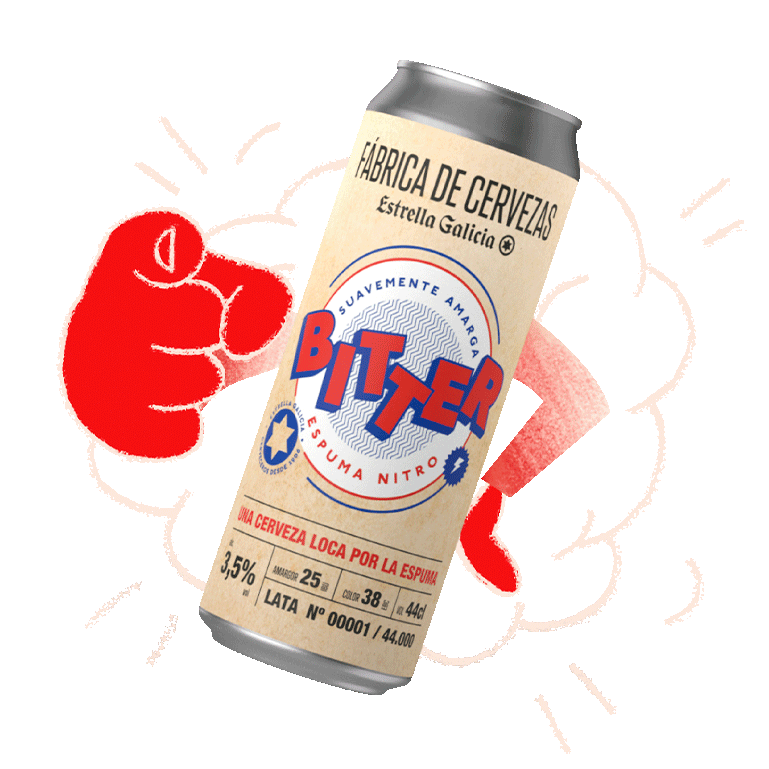 Fábrica de Cervezas Edición Bitter, 4 latas de 44 cl