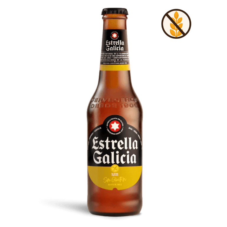 Estrella Galicia Sin Gluten, 24 botellas de 25 cl