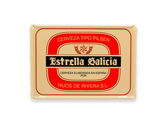 Chapa vintage Estrella Galicia Pilsen