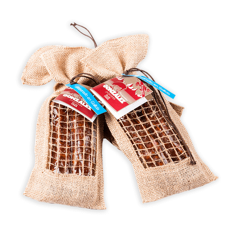 Chorizo extra ahumado tradicional de González, 1 bolsa de 180 g