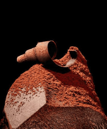 Cacao en polvo de Pancracio con el que elaboran sus productos de alta calidad gourmet