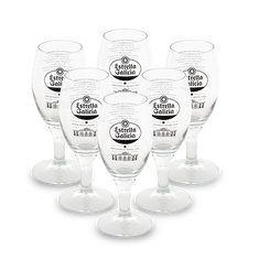 Pack 6 copas Atlánticas de Estrella Galicia especial, 30 cl
