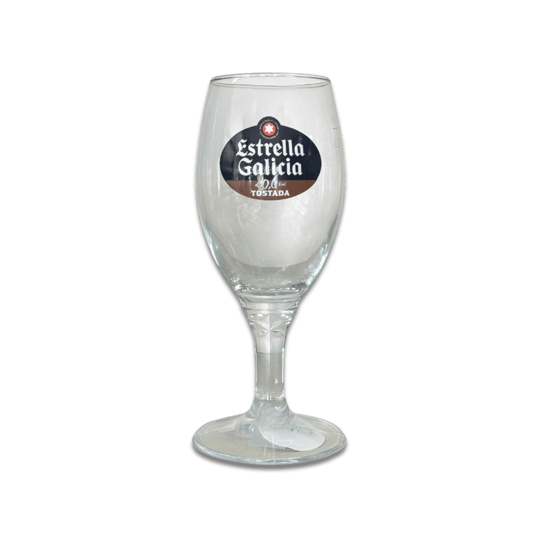 Pack de 6 copas de Estrella Galicia 0,0 Tostada