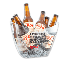 Cubo enfriador de cervezas para una Inmensa MinoRía