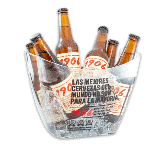 Cubo enfriador de cervezas para una Inmensa MinoRía