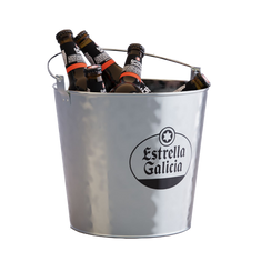 Cubo enfriador de Estrella Galicia