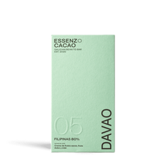 Chocolate Davao Essenzo Filipinas 80% de Essenzo Cacao, 1 tableta de 80 g