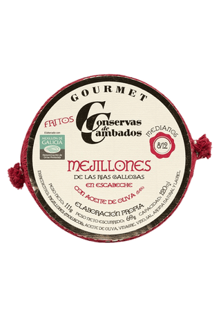 Elaboración de Mejillones Escabeche CONSERVAS DE CAMBADOS