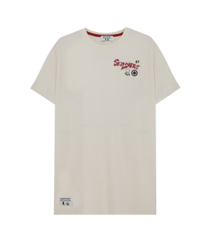 Camiseta elPulpo & Estrella Galicia sarabia blanca