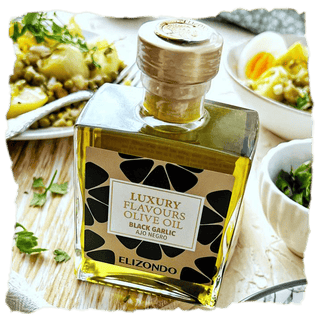 ¿Cómo se hace el aceite de Oliva Luxury Ajo Negro? 