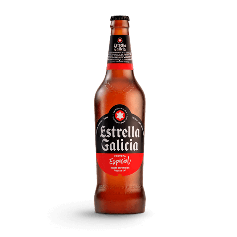 Estrella Galicia Especial, pack de 6 botellas de 66 cl