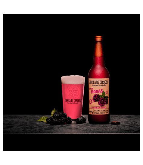Fábrica de Cervezas Edición Moras, 4 Botellas de 50 cl