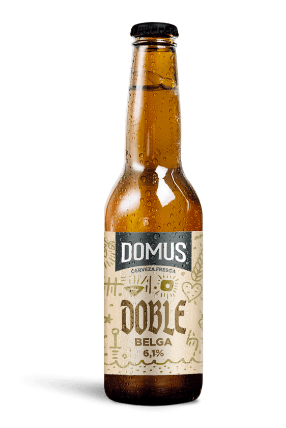 Domus Doble Belga, botella de 33 cl