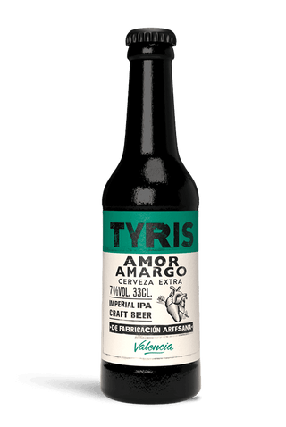 ¿Cómo elaboran la cerveza Tyris Amor Amargo?