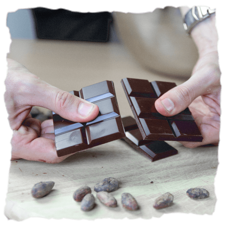 ¿Cómo se hace el chocolate Semuliki Essenzo Uganda 80%?