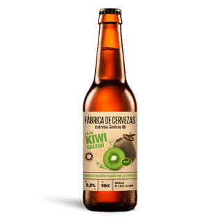 ¿Cómo elaboran la cerveza Fábrica de cervezas edición "La De Kiwi"?