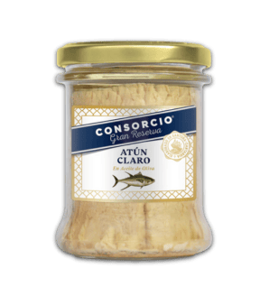 Atún claro en aceite de oliva de Consorcio Gran Reserva, tarro de 190 g