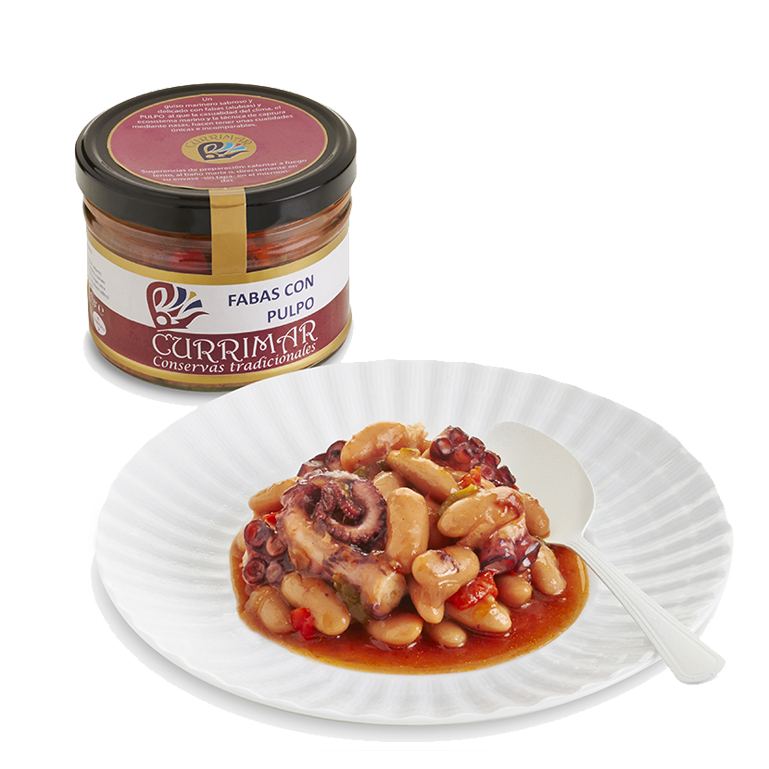 Fabas con pulpo de Currimar, 420 g