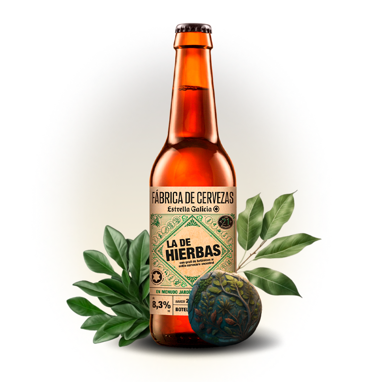 Fábrica de Cervezas Edición "La De Hierbas", 4 botellas de 50 cl