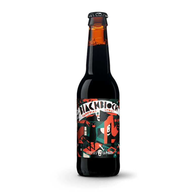 La Pirata Black Block, 12 botellas de 33 cl