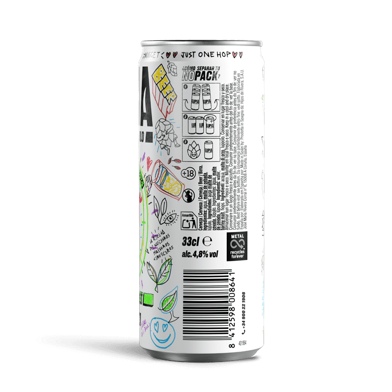 Lupia Herbal Nugget, 24 latas de 33 cl