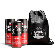 Pack Estrella Galicia Especial con mochila térmica