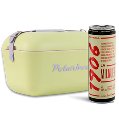 Verano Vintage: Nevera Polarbox Lima + 24 Latas 1906 Reserva Especial