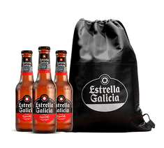 Pack Estrella Galicia Especial con mochila térmica