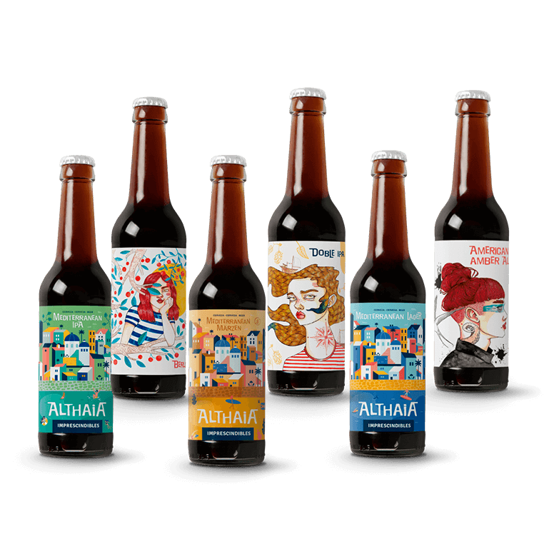 Althaia Mix Recetas, 12 botellas de 33 cl