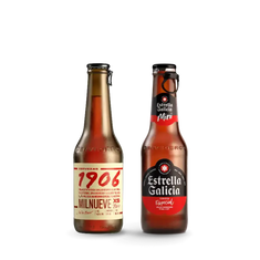 Pack minis: 1906 Reserva Especial XS y Estrella Galicia Especial Mini
