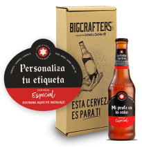 etiqueta Personalizadacon Estuche Individual