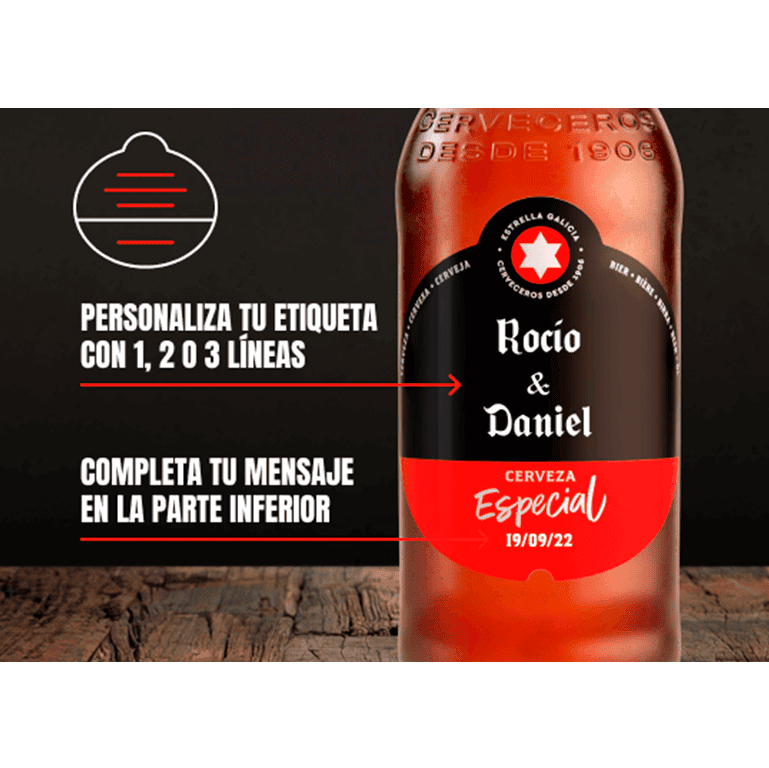 Personaliza tu Estrella Galicia NEW