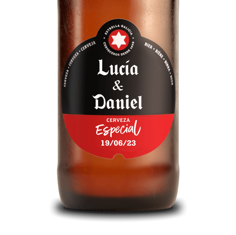 Personaliza tu Estrella Galicia