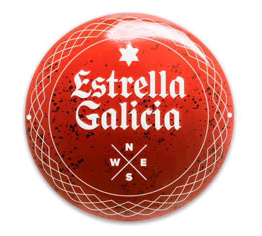 Placa de cerámica Estrella Galicia