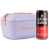 Pack Polarbox Malva con Frigopack Estrella Galicia, elegante, chic y con todo el sabor tradicional de Estrella Galicia para refrescar tus planes.