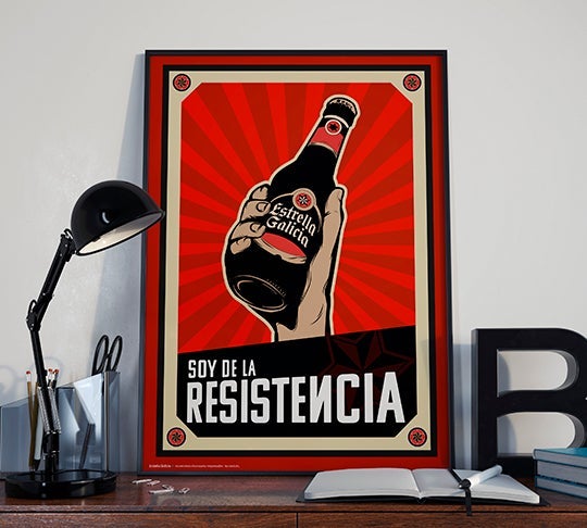 Póster "Soy de la Resistencia"